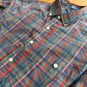 Vintage Towncraft Plaid Button Down Shirt Men’s Large
